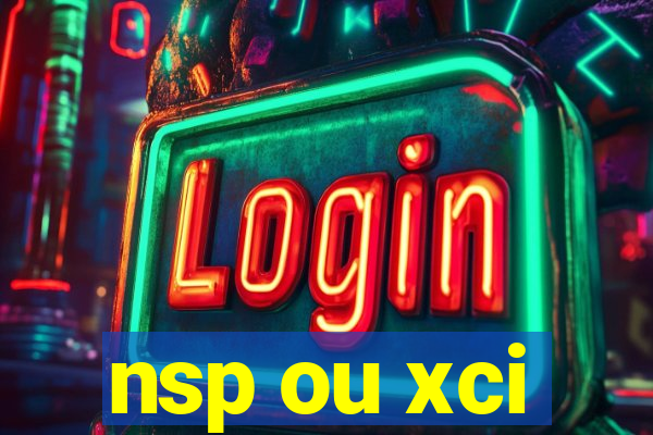 nsp ou xci